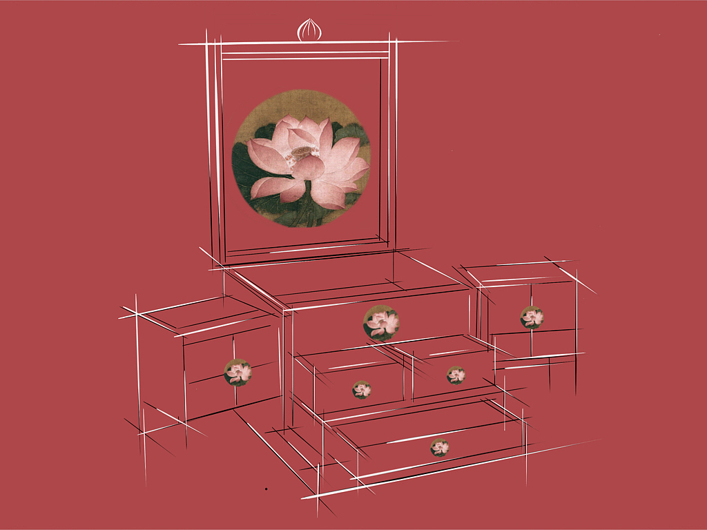 出水芙蓉（图ZMjAzMzEzNTYw） - 生活用品 - 站酷设计师能吉原创素材 - 站酷ZCOOL