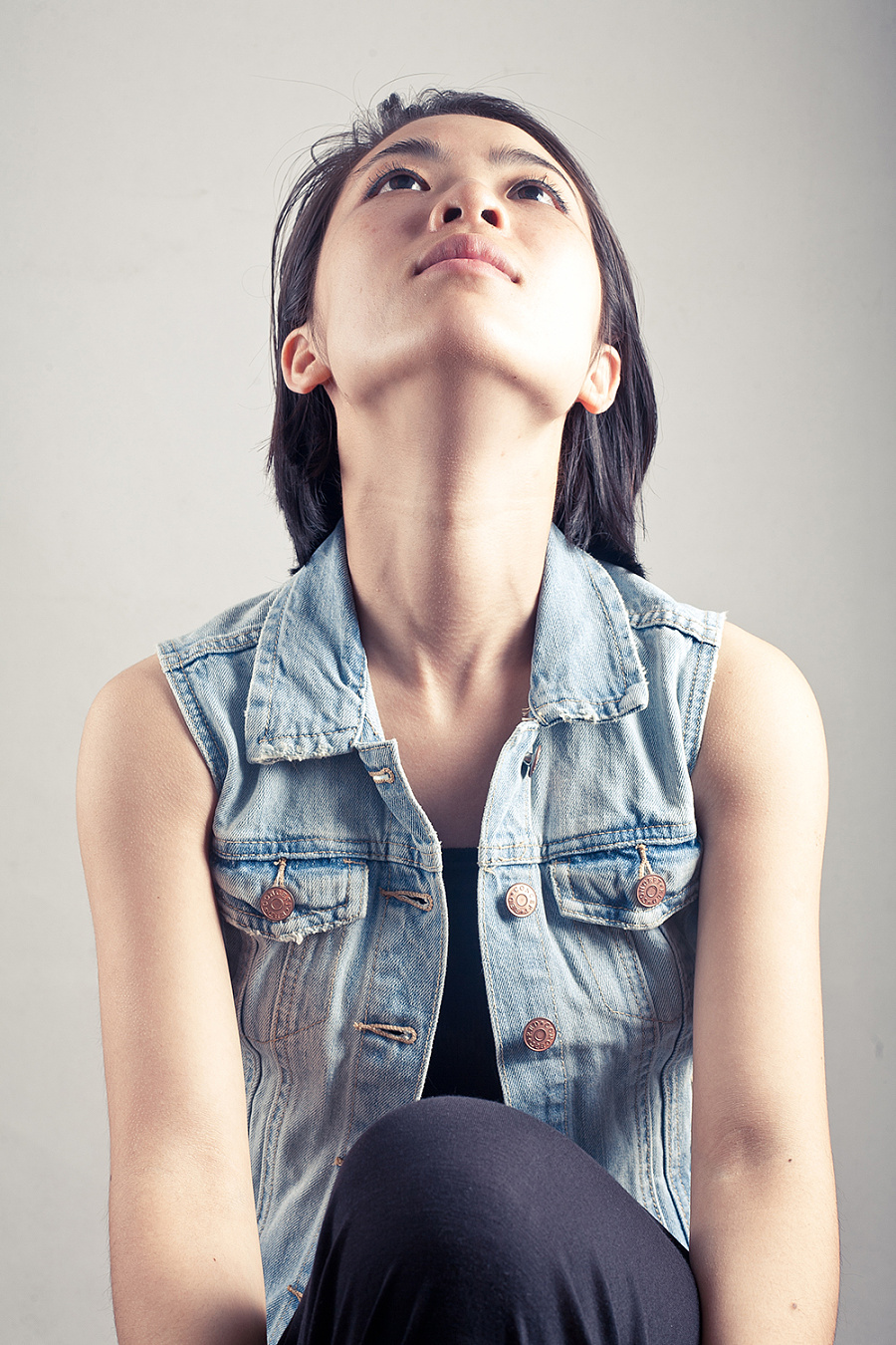 侧脸桂纶镁_女友很美