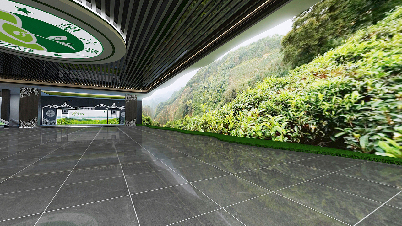 茶文化展厅展馆展位展台家装工装3d效果图设计制作（图ZMjA5MzQ0NDE2） - 其他三维 - 站酷设计师思海设计原创素材 - 站酷ZCOOL