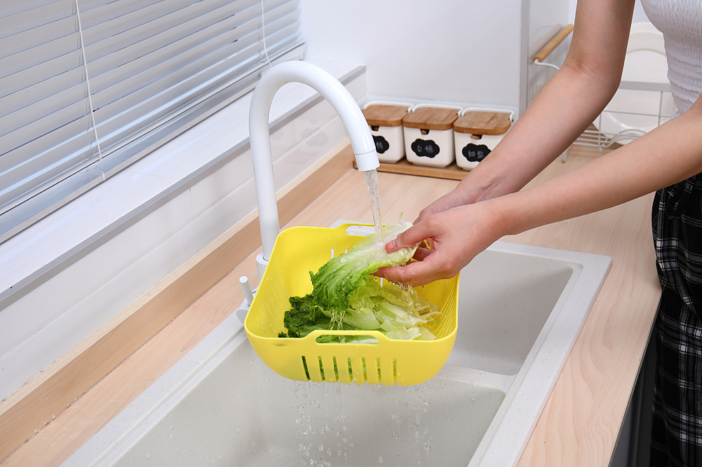 洗菜篮/沥水篮拍摄/厨房用品/日用百货