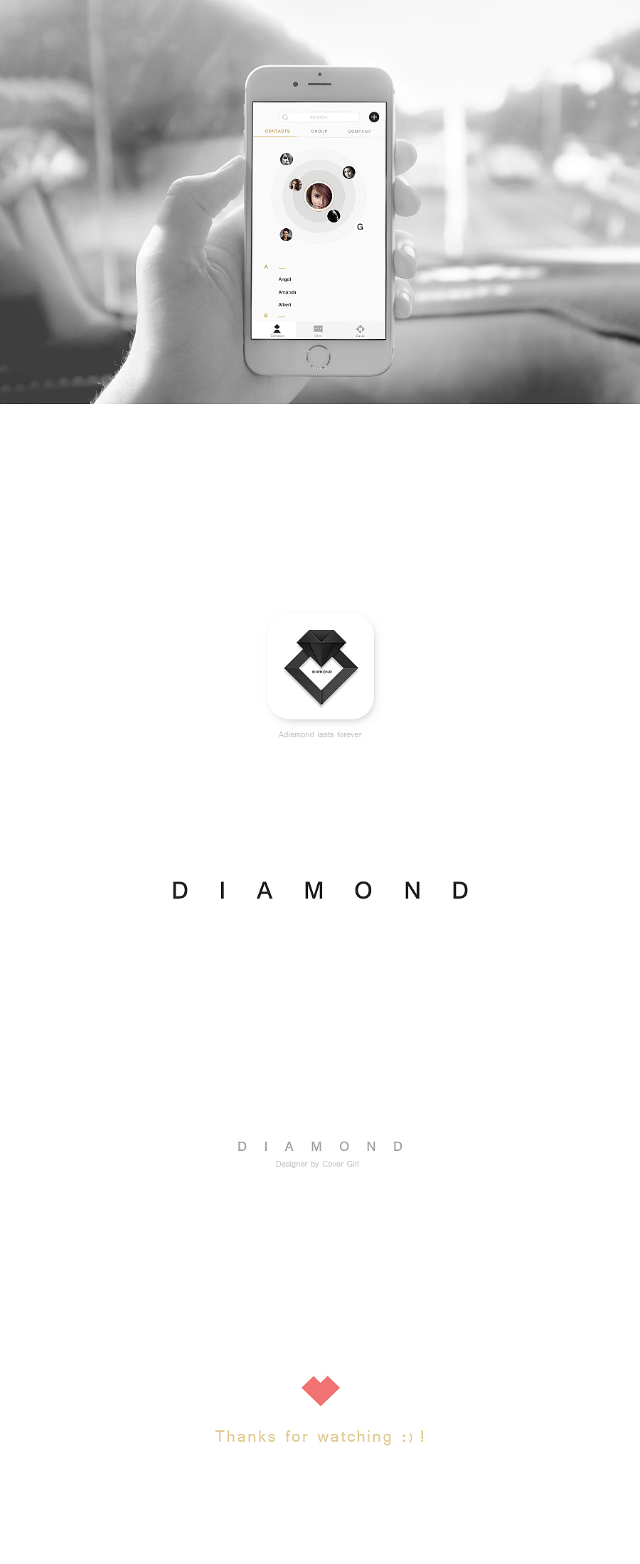 Diamond(图ZNTIwOTkwNDA=) - APP界面 - 站酷设计师Covergirl原创素材 - 站酷ZCOOL
