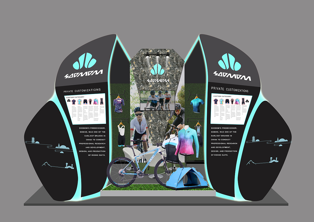 展位设计（图ZMTk2MDIyMjIw） - 展陈设计 - 站酷设计师千手飞燕原创素材 - 站酷ZCOOL