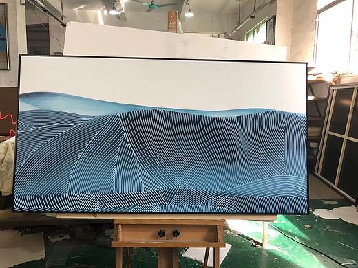  抽象装饰画 定制装饰画 装饰画壁画 