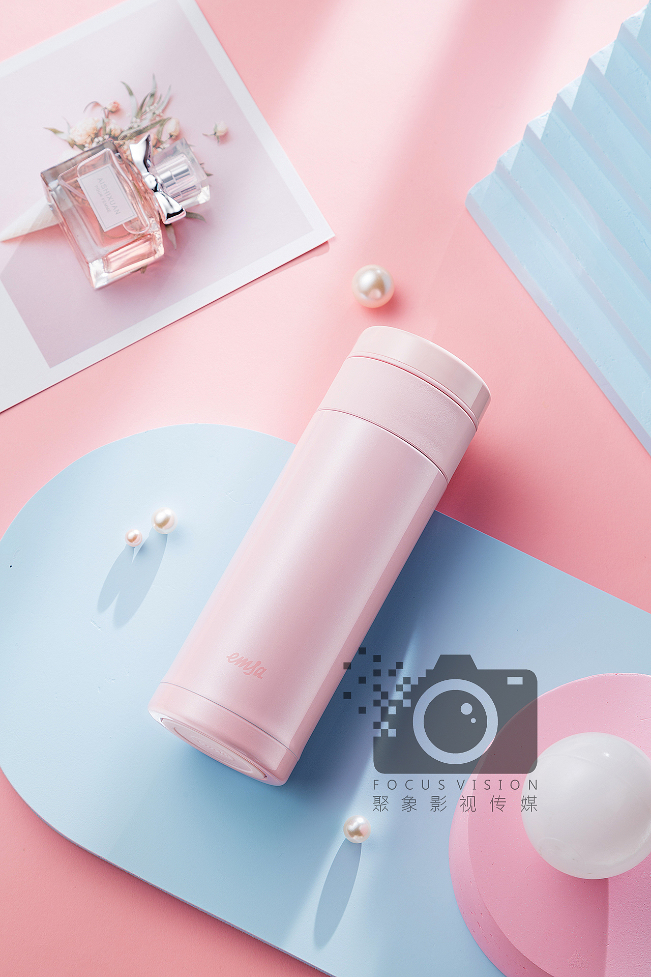 保温杯（图ZMjEwMDE2MDY0） - 产品摄影 - 站酷设计师聚象影视传媒原创素材 - 站酷ZCOOL