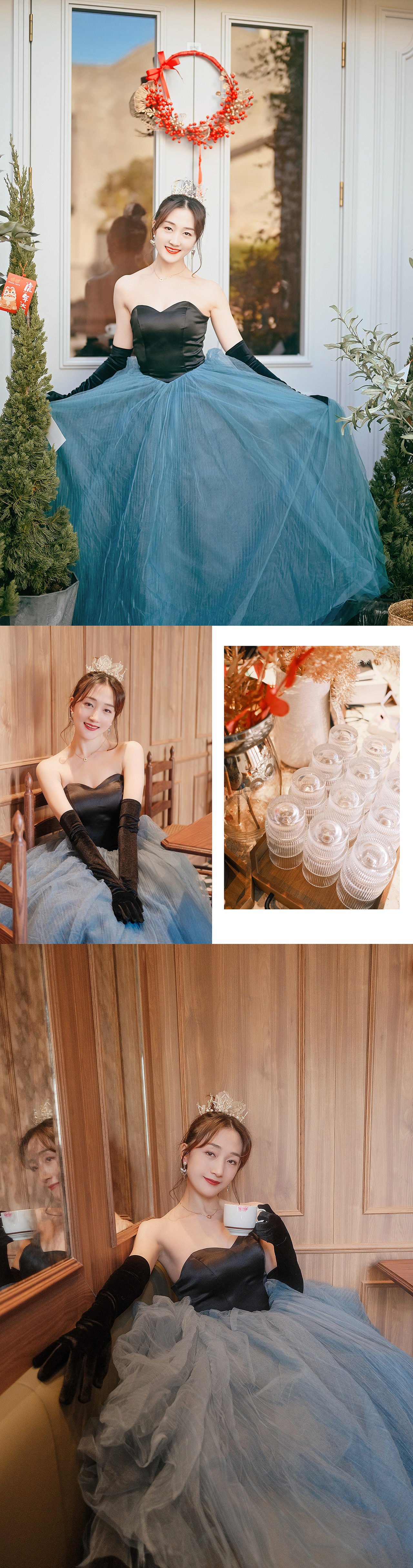 冬日的一杯栗芝咖啡