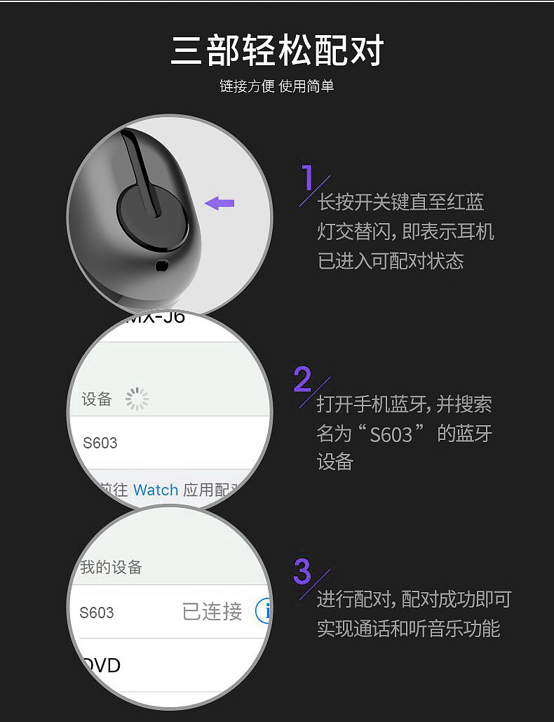 蓝牙耳机详情页（图ZMTAzMDc5NjQ4） - 电商 - 站酷设计师Rliwy原创素材 - 站酷ZCOOL