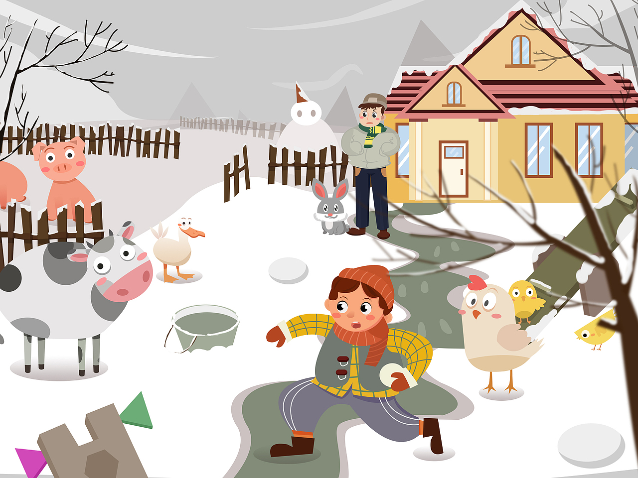 儿插（图ZMjAwNDI1ODI4） - 儿童插画 - 站酷设计师小猪佩送原创素材 - 站酷ZCOOL