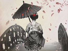 艺妓回忆录电影观感十分,就做了一份海报。