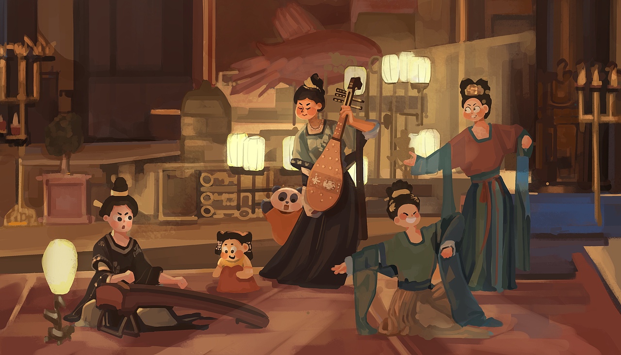 梦回长安（图ZMzM2MzkxOTM2） - 书籍/画册 - 站酷设计师芝士殿堂小门童mm原创素材 - 站酷ZCOOL