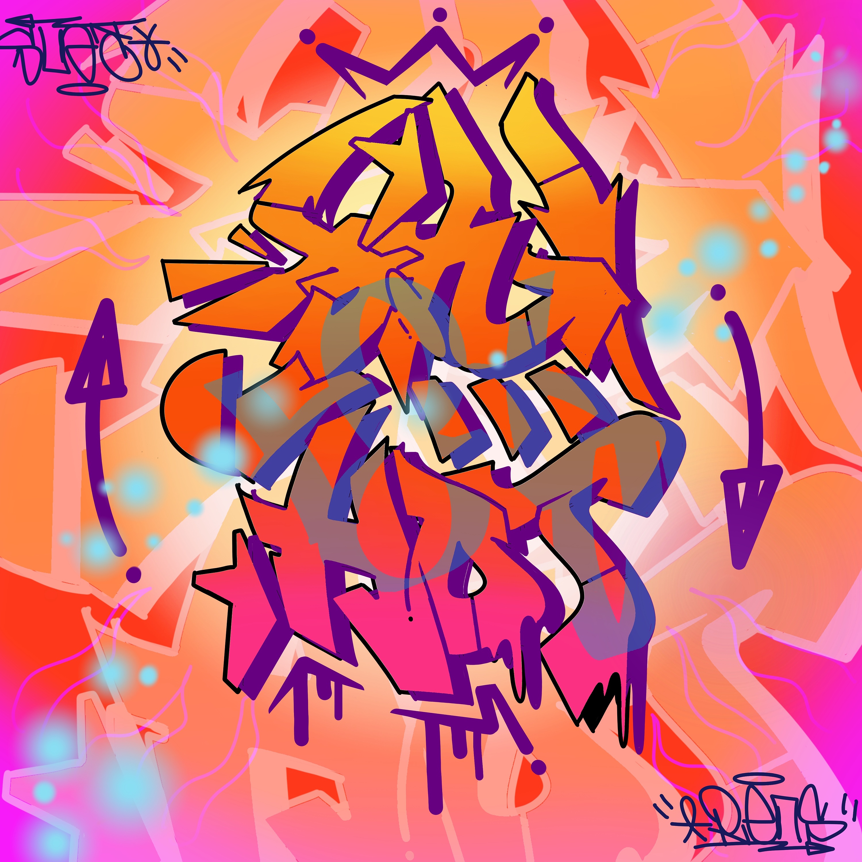 涂鸦|插画|新锐潮流插画|rens7480 - 原创作品 - 站酷 (zcool)