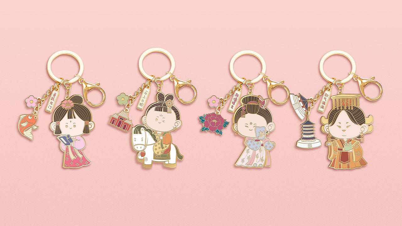 洛邮记/武皇有礼ip形象设计