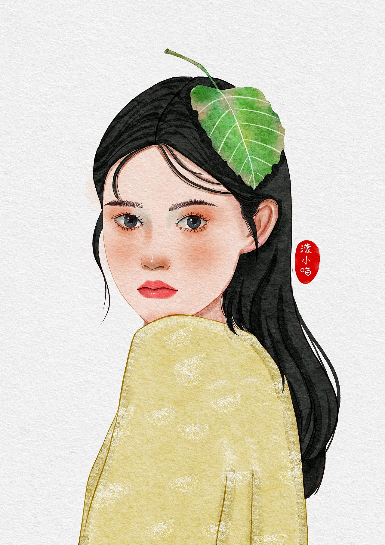 iPad绘画—我画的女孩纸们（图ZMzA0NzcyNDQ4） - 创作习作 - 站酷设计师濛小喵原创素材 - 站酷ZCOOL