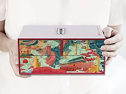 盛世中华_食品_快消品_特产包装设计_品牌_国潮_插画