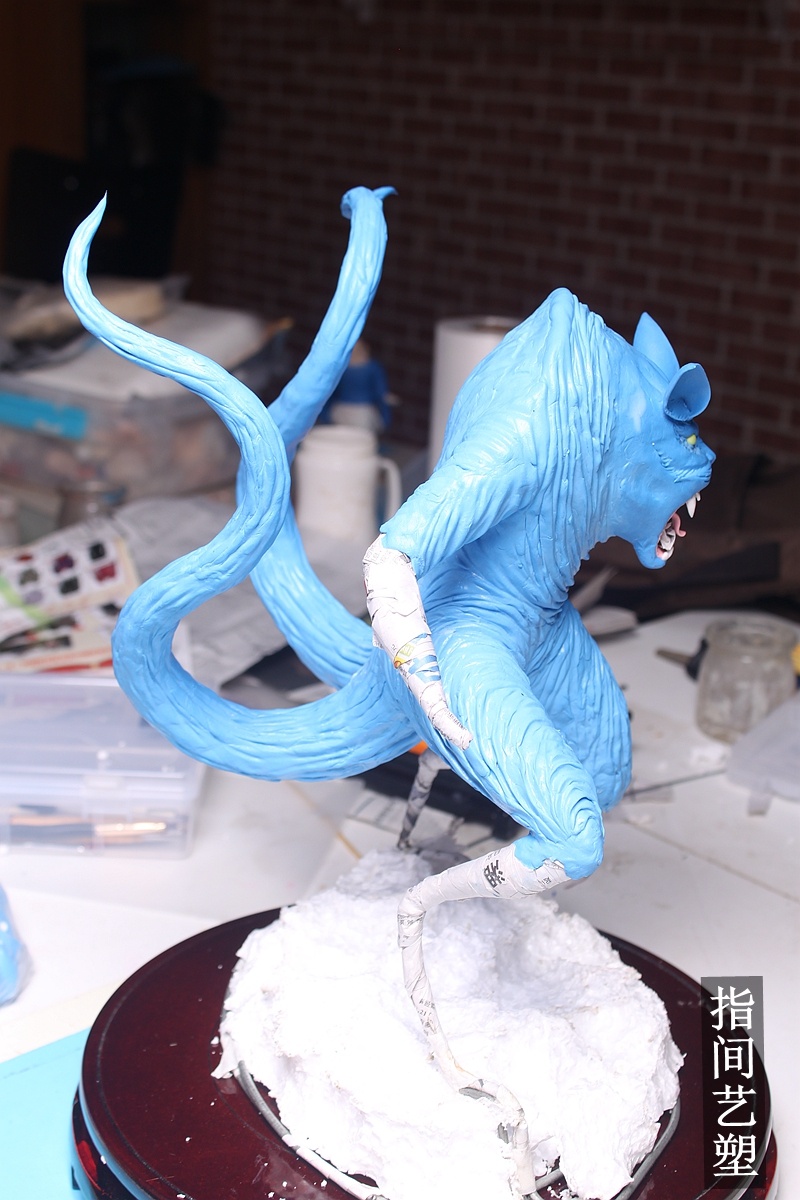 面塑(二尾)|手工艺|手办/模玩|贺加贵3d翻糖 - 原创作品 - 站酷