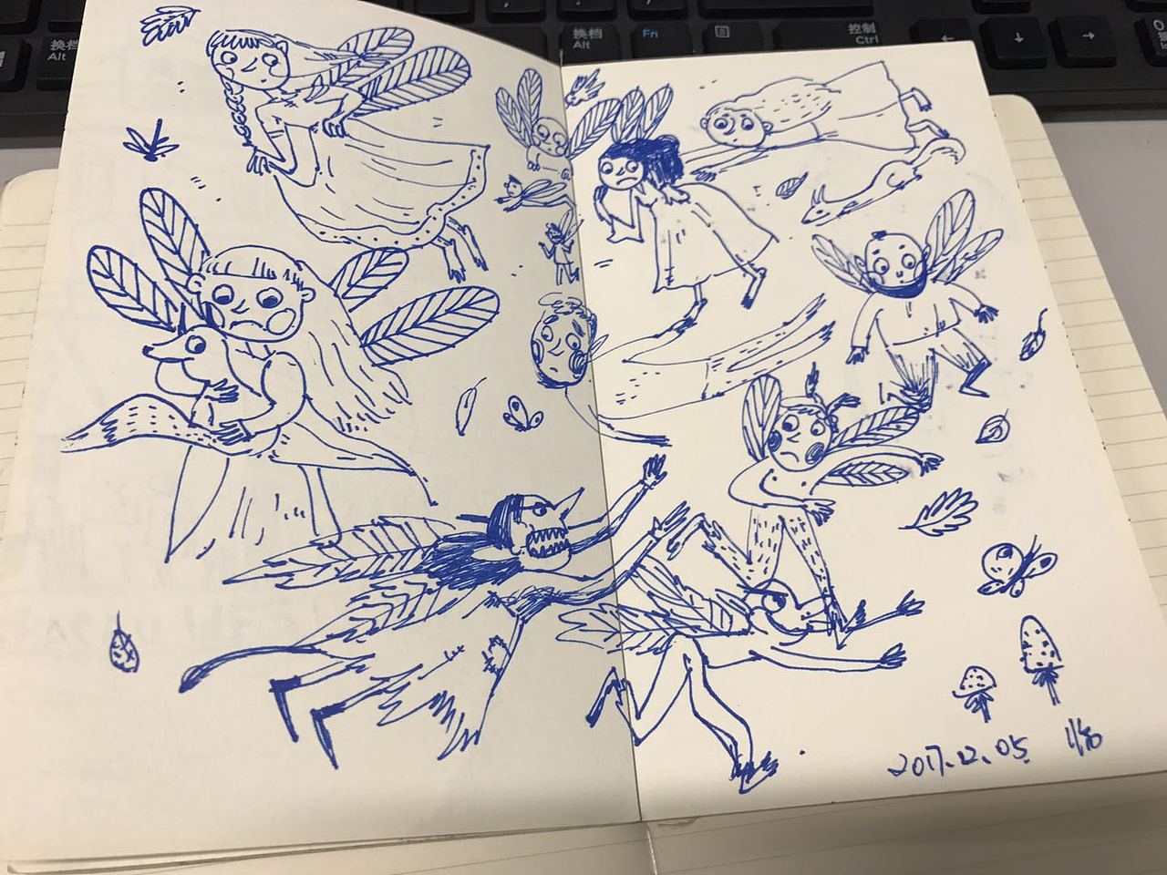 年底了，不管畫的怎么樣都發(fā)出來，做個(gè)記錄。（圖ZMTAwNDI0NzMy） - 創(chuàng)作習(xí)作 - 站酷設(shè)計(jì)師亦十八L原創(chuàng)素材 - 站酷ZCOOL