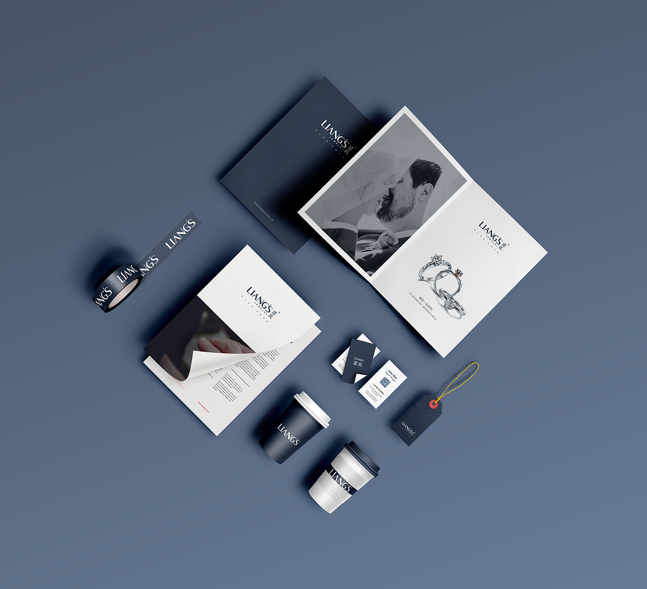 珠宝品牌VI升级（图ZMTA0MzMxMzQ4） - 品牌 - 站酷设计师B612设计工作室原创素材 - 站酷ZCOOL