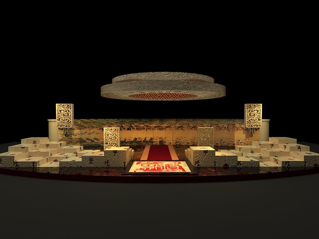 演播厅设计（图ZMTM4NTI1MjEy） - 其他三维 - 站酷设计师澄歌原创素材 - 站酷ZCOOL