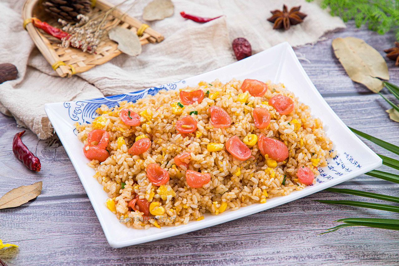 南宁美食摄影简餐炒饭小吃图片拍摄实物图