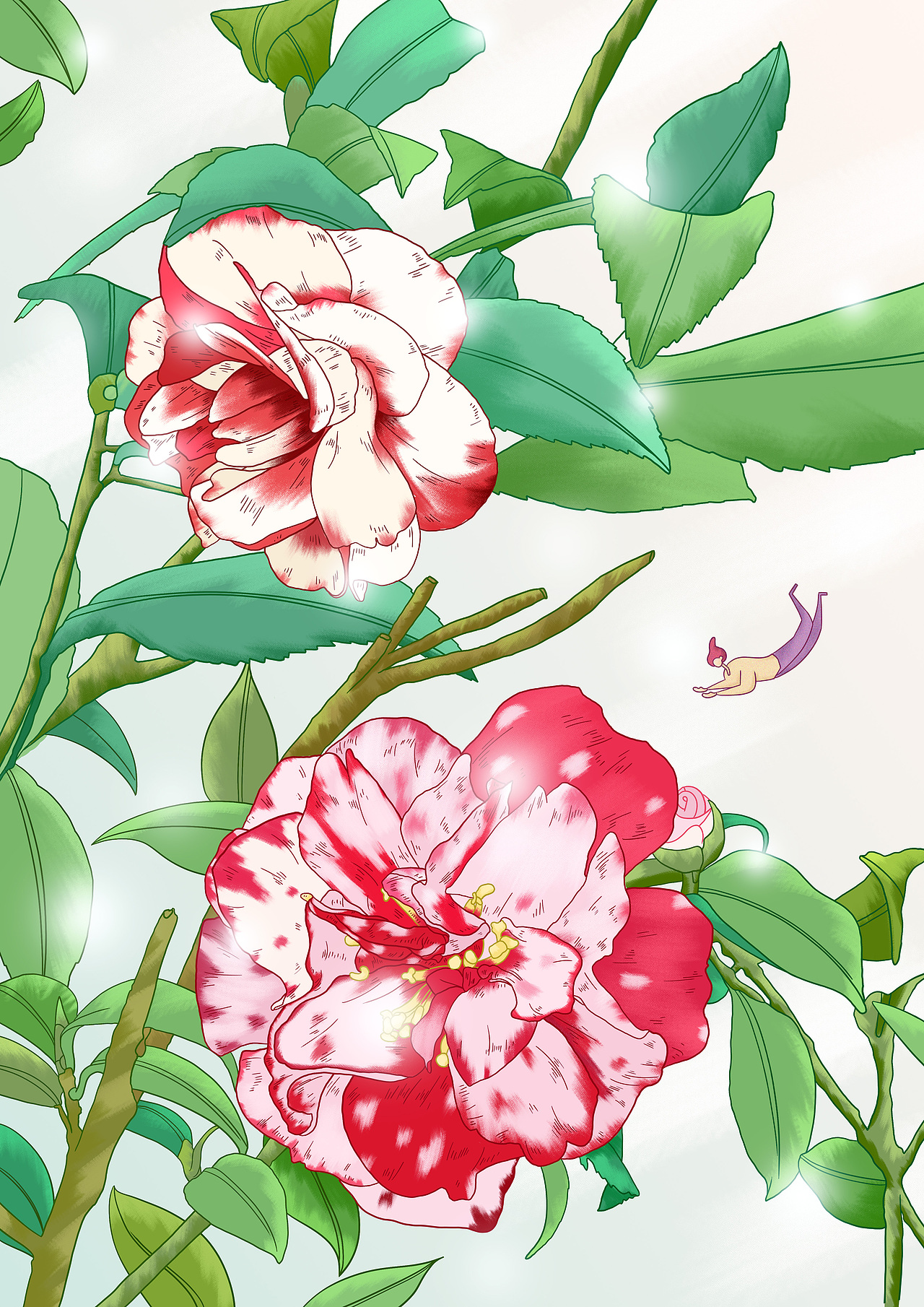 花儿（图ZMTk4NDUwMTA0） - 商业插画 - 站酷设计师匆匆儿原创素材 - 站酷ZCOOL