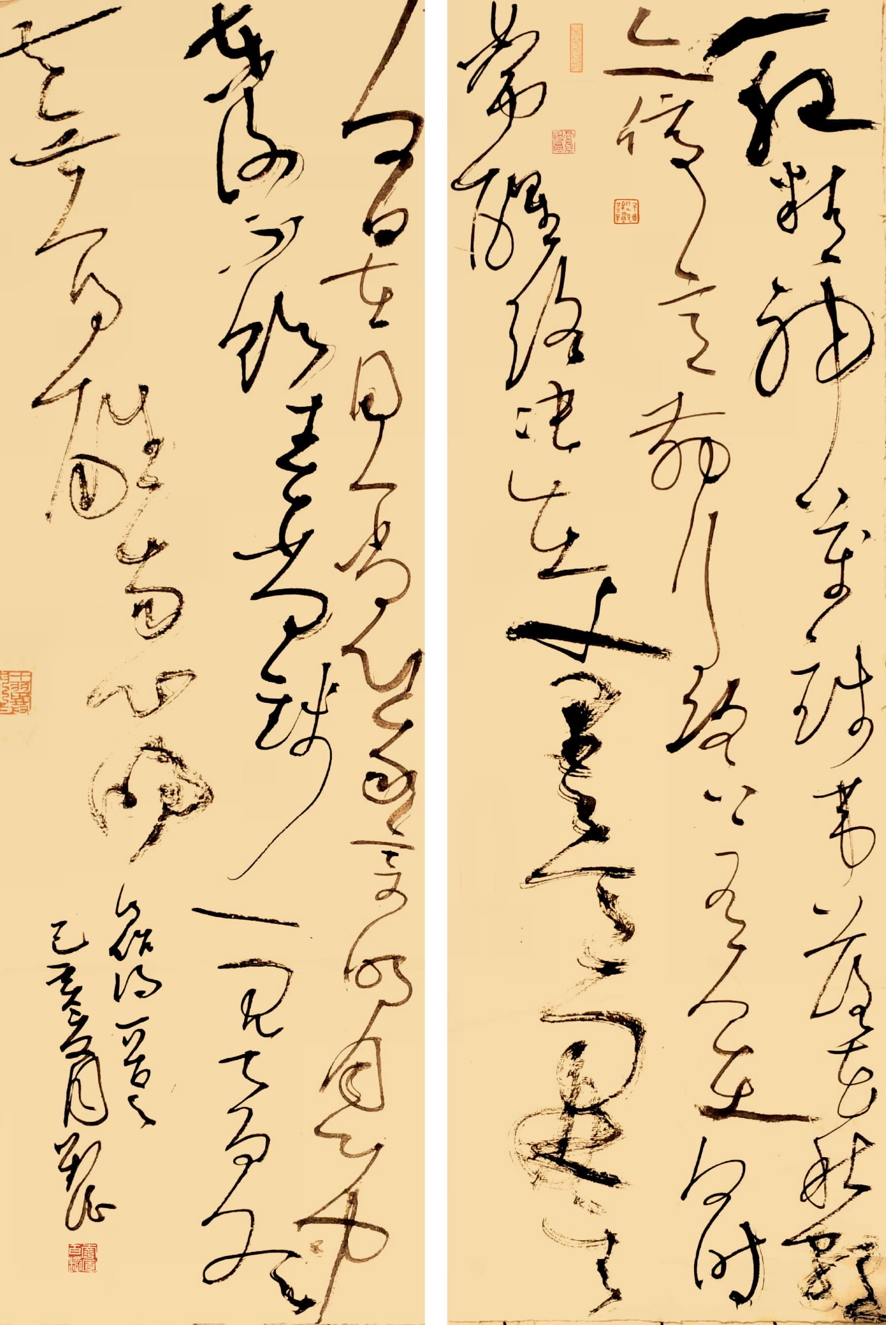 《禅语之素》刘浪草书作品欣赏