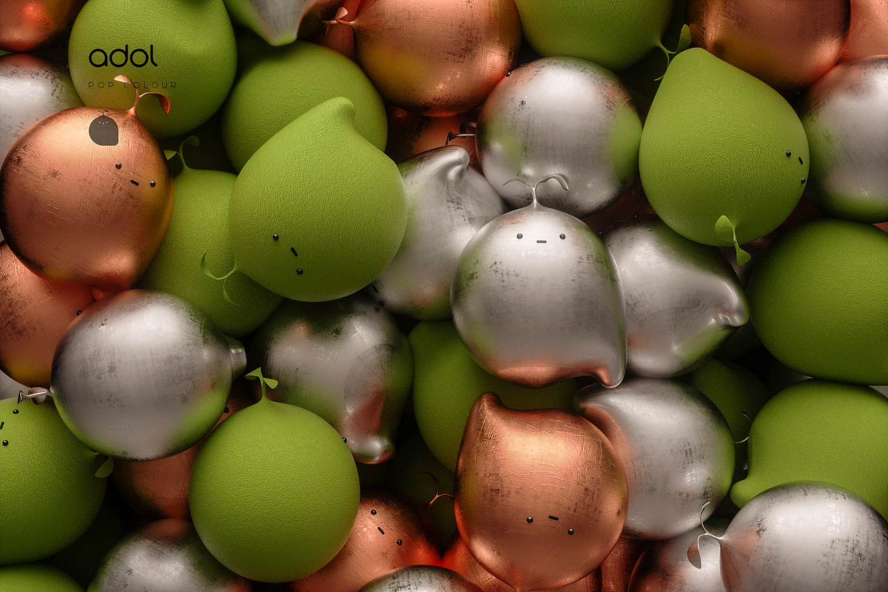 A豆潮流有色-小豆芽