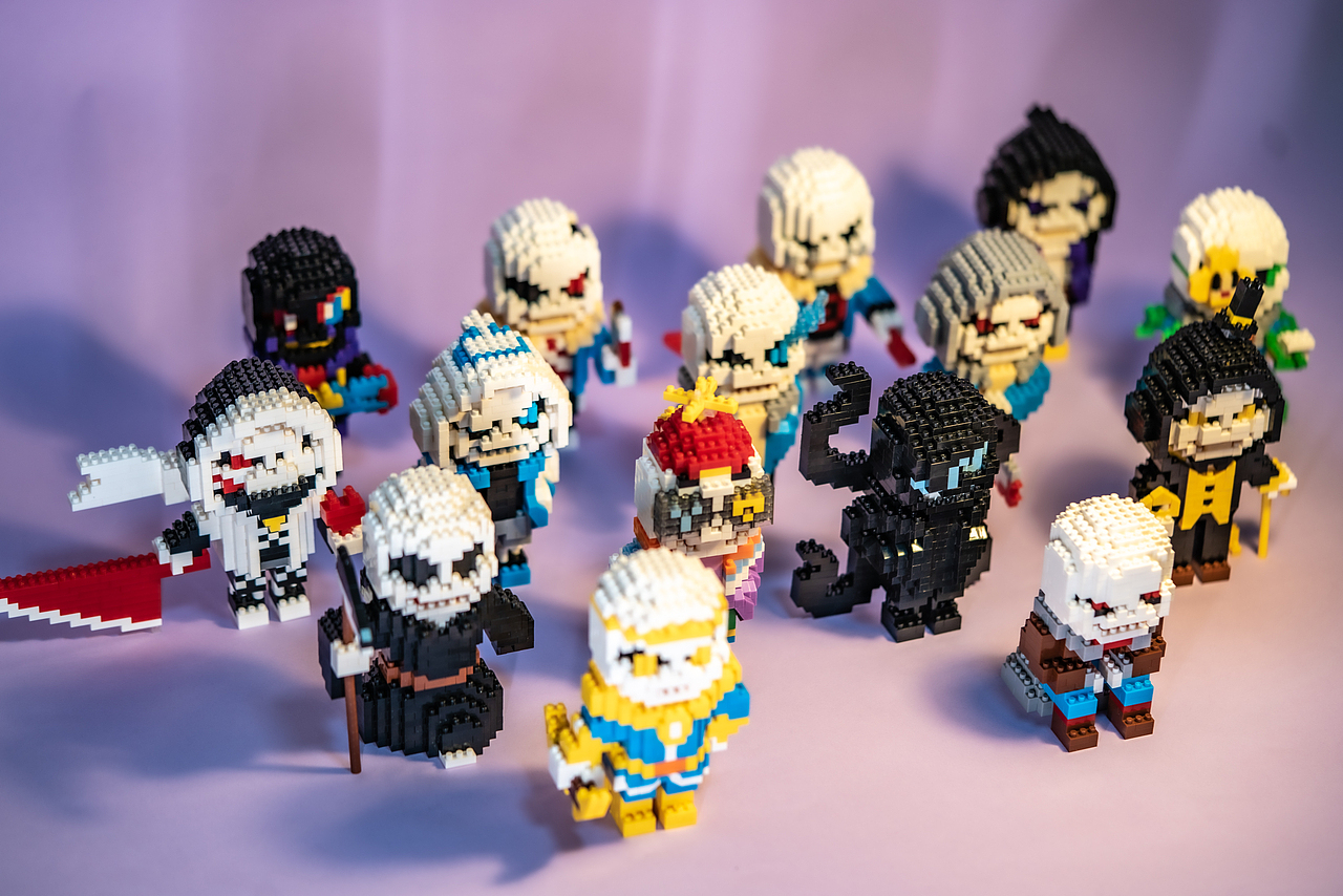 一直拼微积木作品分享