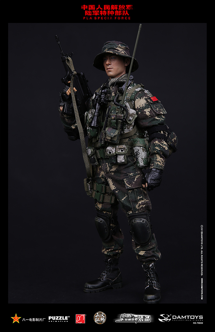中国人民解放军陆军特种部队 - 侦察兵（图ZMjM5MDA3NzY=） - 玩具 - 站酷设计师DAMTOYS原创素材 - 站酷ZCOOL