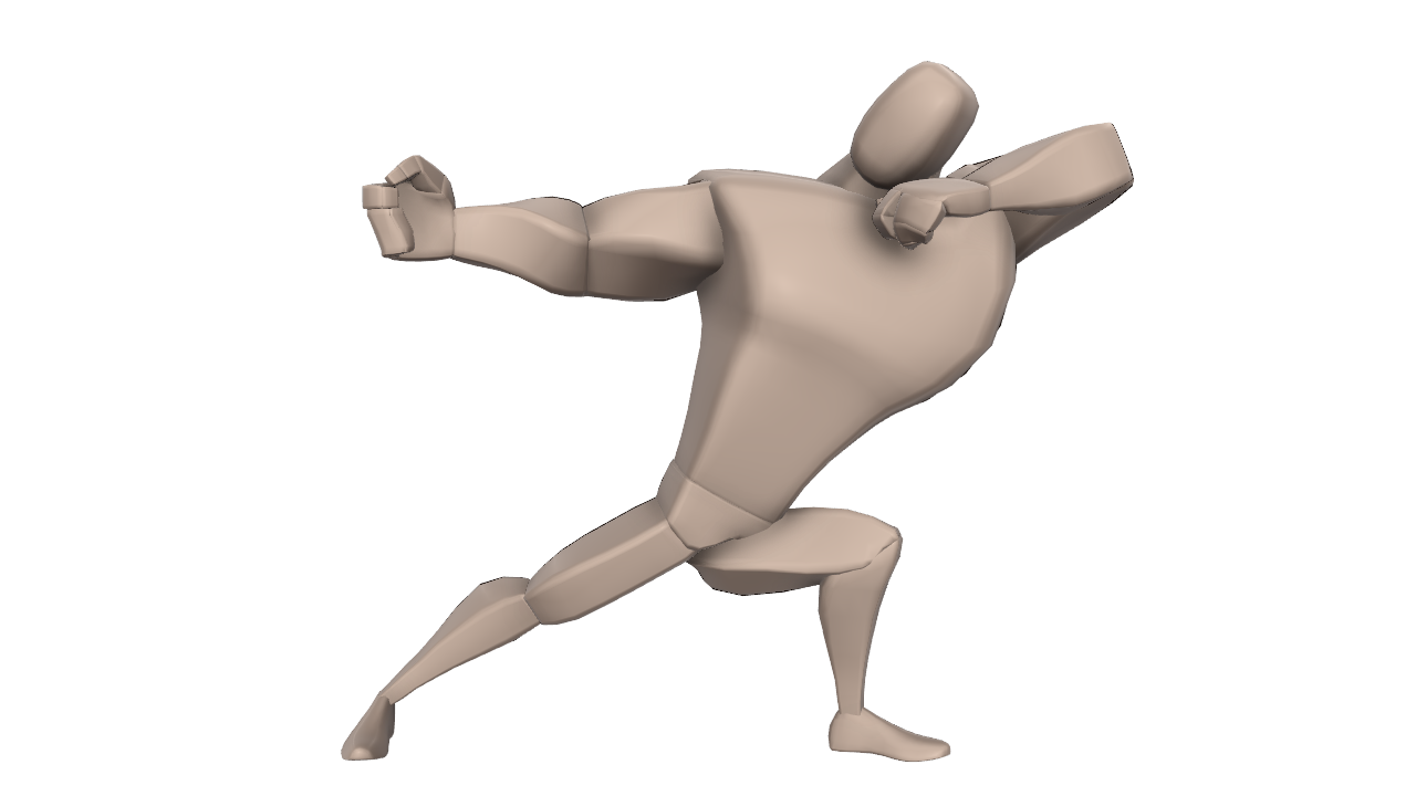 maya — pose练习 |三维|人物/生物|panzimo - 原创作品 - 站酷