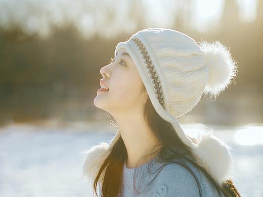 阳光盛开在冬天