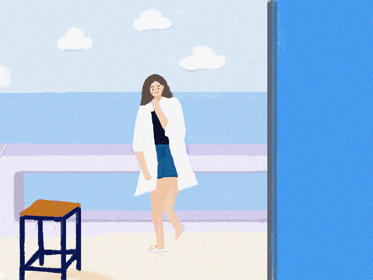 马来西亚浪中岛旅行插画（图ZMTc0NTc4NTMy） - 创作习作 - 站酷设计师poonyoo原创素材 - 站酷ZCOOL