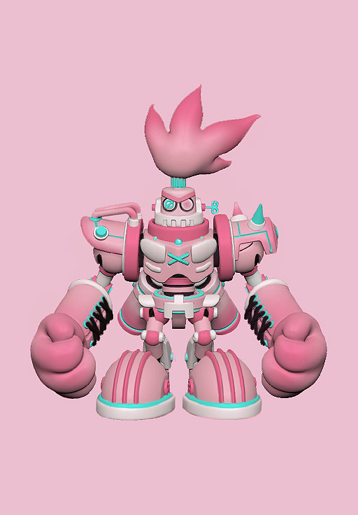 原创潮玩设计,clockwork&robots