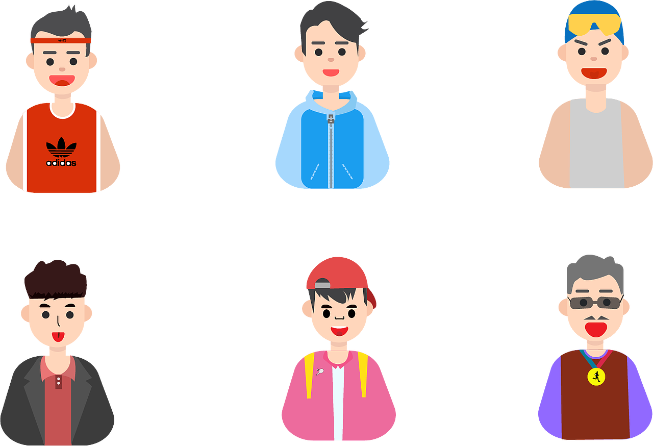 人物頭像（圖ZMTUyOTA4OTA4） - 圖標(biāo) - 站酷設(shè)計(jì)師設(shè)計(jì)小學(xué)生oo原創(chuàng)素材 - 站酷ZCOOL