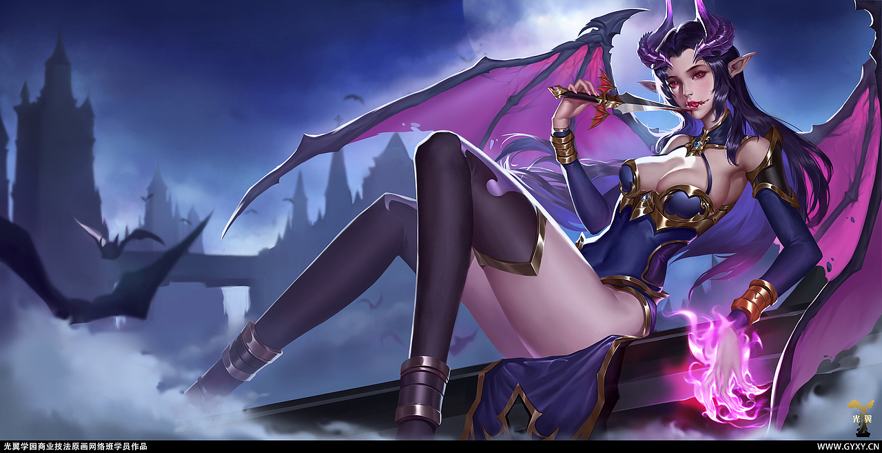 19夏季商业技法原画网络班学员作品集（图ZMTg3NjkxMzEy） - 游戏原画 - 站酷设计师光翼学园原创素材 - 站酷ZCOOL