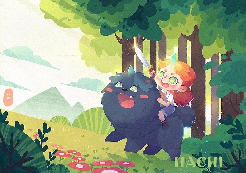 小八儿童插画（图ZMTk0NDM5Mzg0） - 儿童插画 - 站酷设计师一只八子原创素材 - 站酷ZCOOL