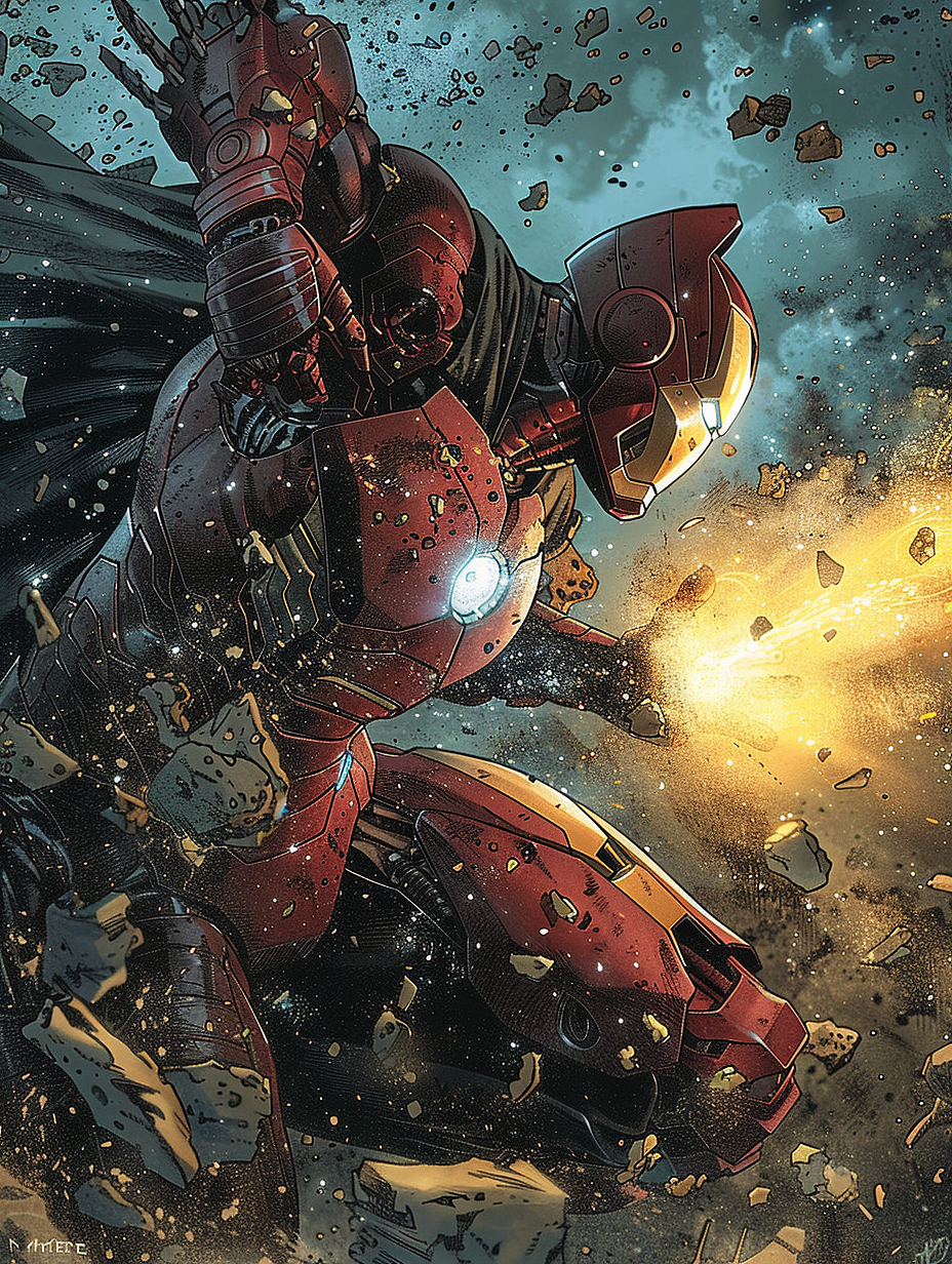 钢铁侠大战蝙蝠侠