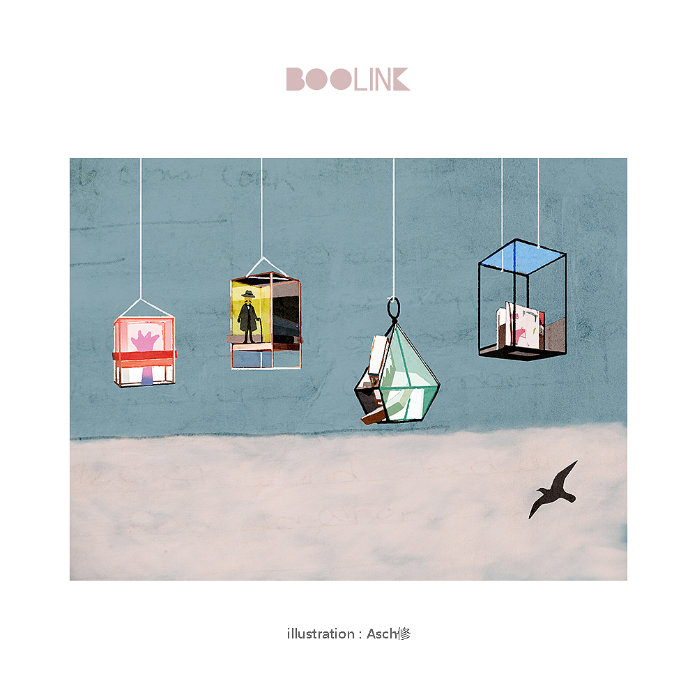 Boolink书店插图设计(图ZODU2MTE1MTY=) - 商业插画 - 站酷设计师Asch修原创素材 - 站酷ZCOOL