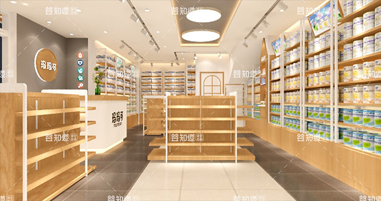 東莞母嬰店設(shè)計/孕嬰店裝修/東莞孕嬰店設(shè)計裝修效果圖（圖ZMTM4MjA2MTMy） - 家裝設(shè)計 - 站酷設(shè)計師東莞母嬰店鋪設(shè)計原創(chuàng)素材 - 站酷ZCOOL