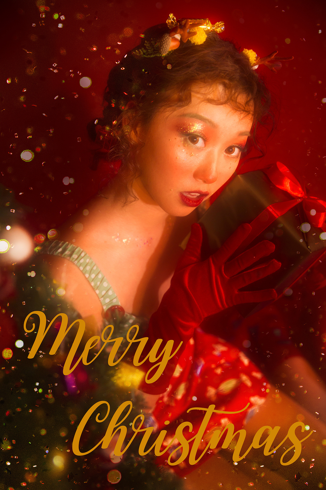 🎄圣诞麋鹿（图ZMTM5MzI4NjE2） - 人像摄影 - 站酷设计师Z53789728原创素材 - 站酷ZCOOL