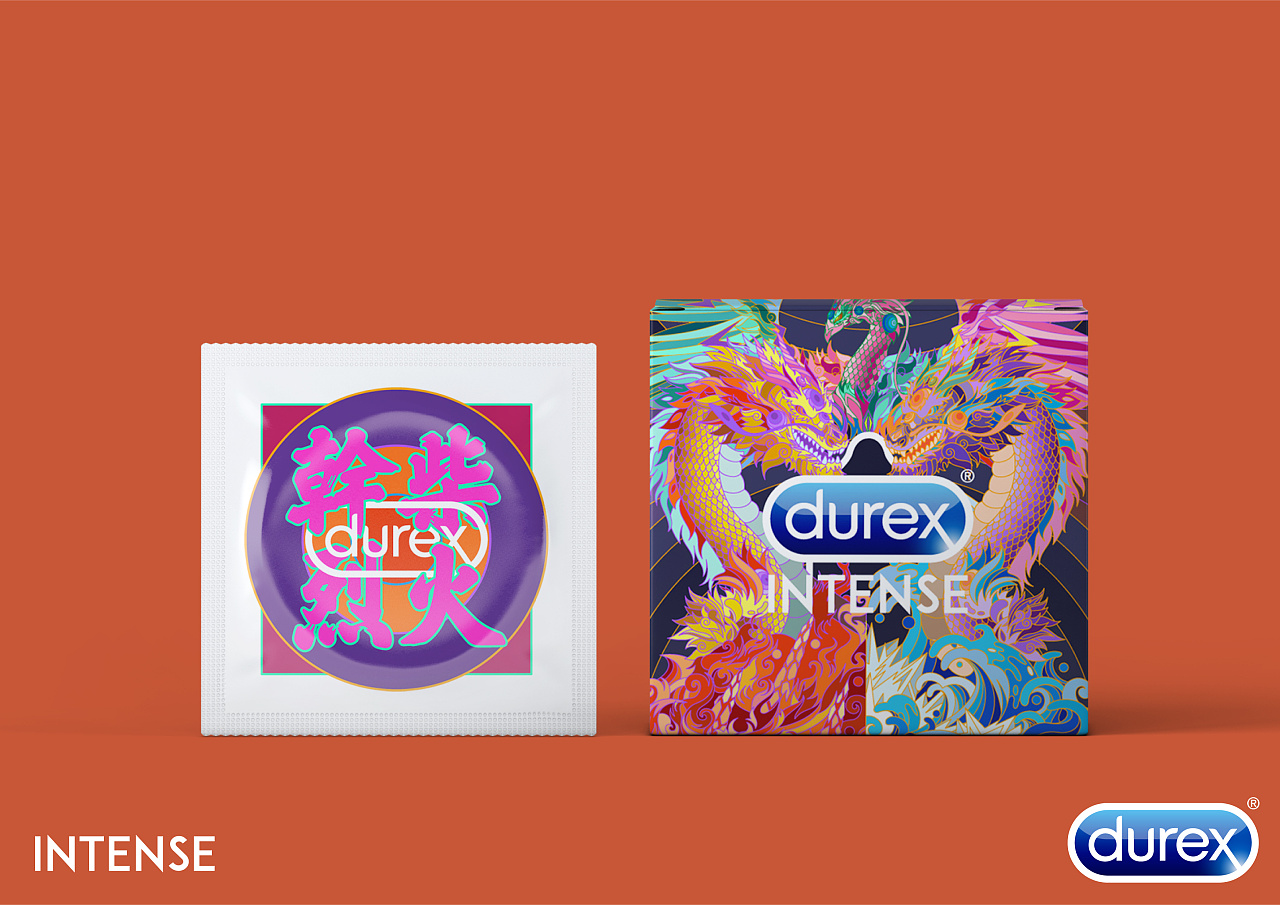 杜蕾斯intense概念包装设计