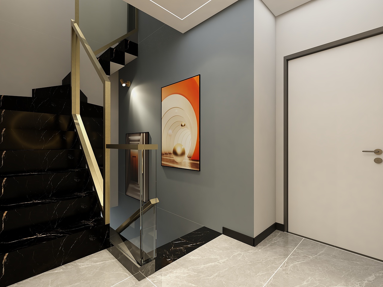 四川邻水紫宸云墅（170平方现代轻奢复式五居室）（图ZMjkzODQyMDc2） - 家装设计 - 站酷设计师设计师成爽原创素材 - 站酷ZCOOL