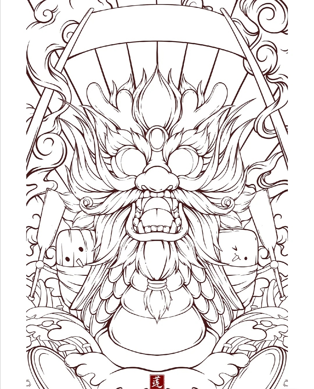 国潮插画丨端午节