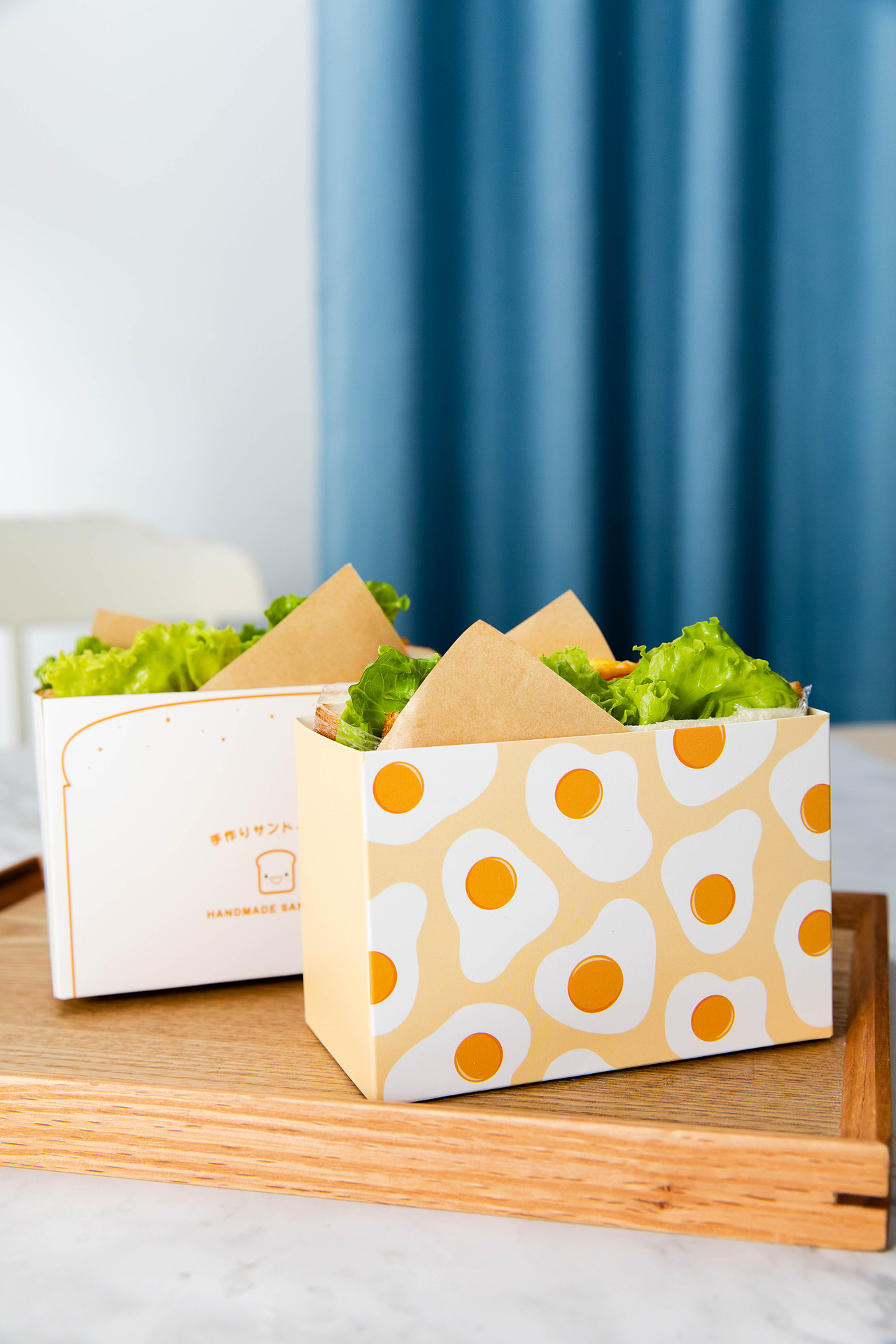 清新可爱三明治盒