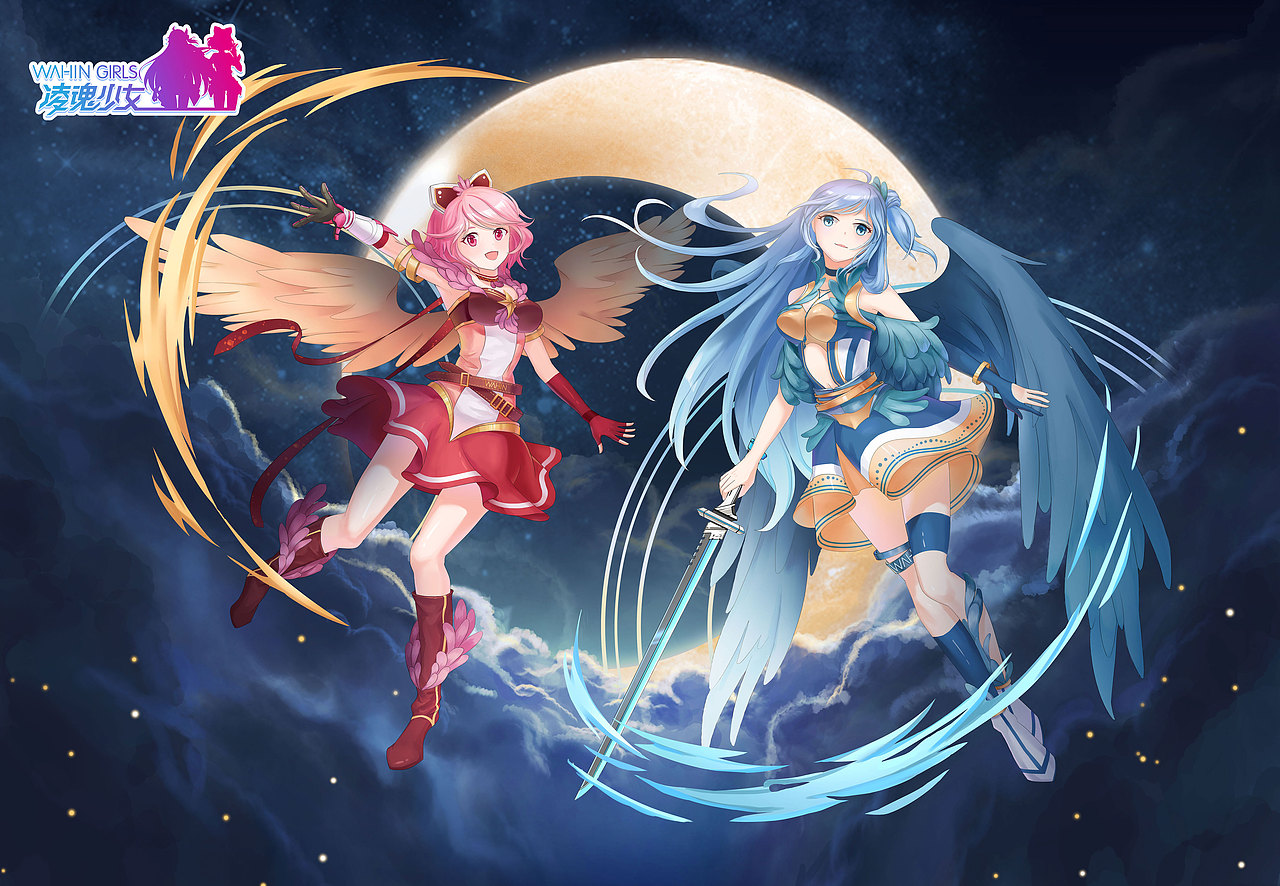 凌魂少女-羽族人物设计