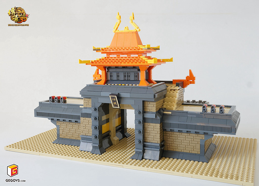 近期两款产品：腾讯滨海大厦和《传奇世界3D》沙城（图ZMTI4NTQzNTM2） - 其他手工艺 - 站酷设计师G.S原创素材 - 站酷ZCOOL