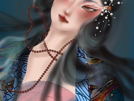 古风插画（个人主页-ZNTAzMDU2OTI=） - 创作习作 - 站酷设计师茜碧尔原创素材 - 站酷ZCOOL