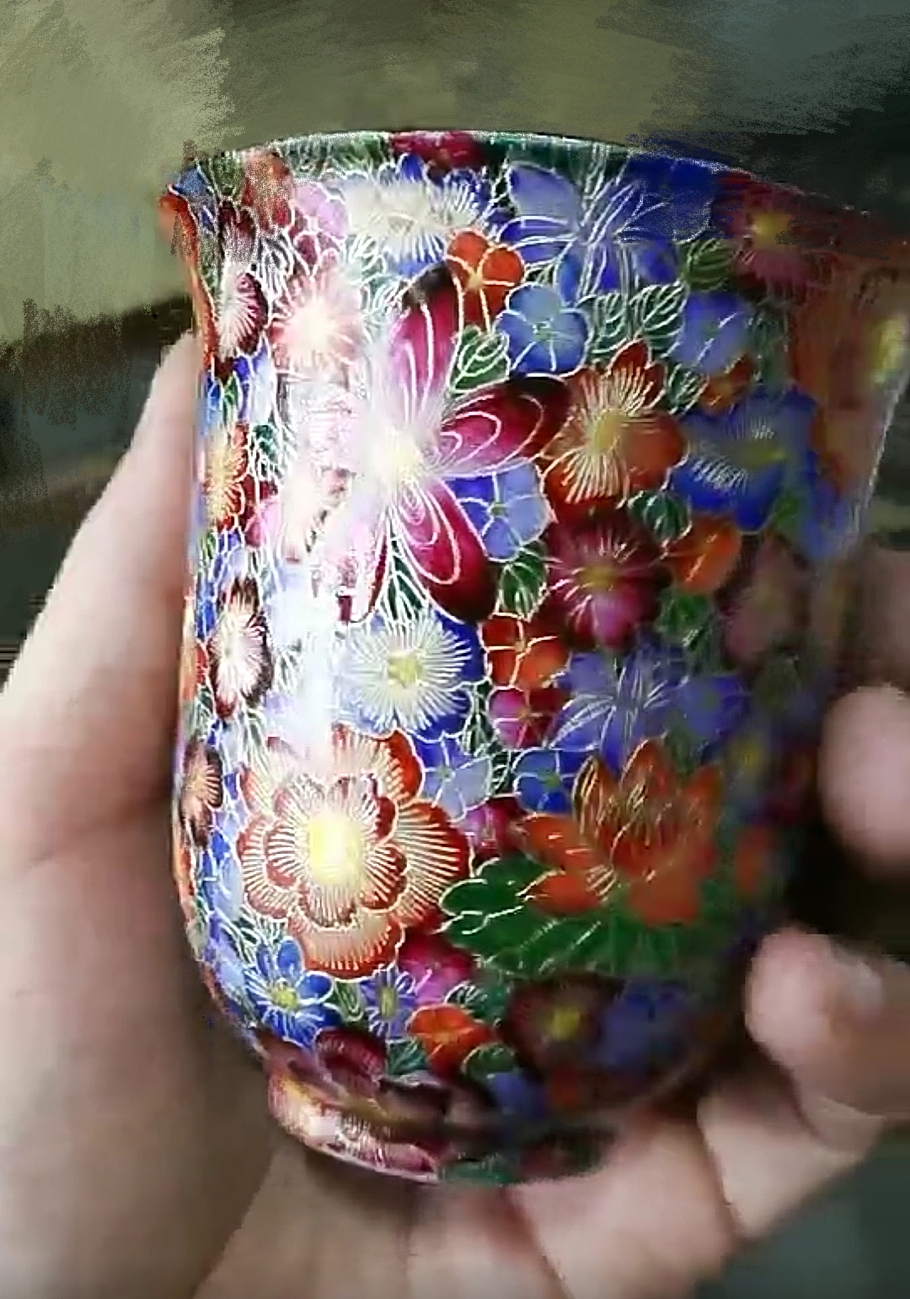 金丝珐琅彩(杯子万花)