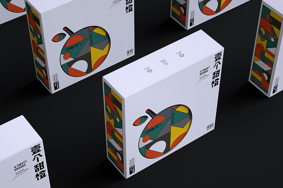 用美学方式打造脐橙品牌包装（脐橙包装设计）（图ZMjI5NTE4MzIw） - 包装 - 站酷设计师DESIGNER阿剑原创素材 - 站酷ZCOOL