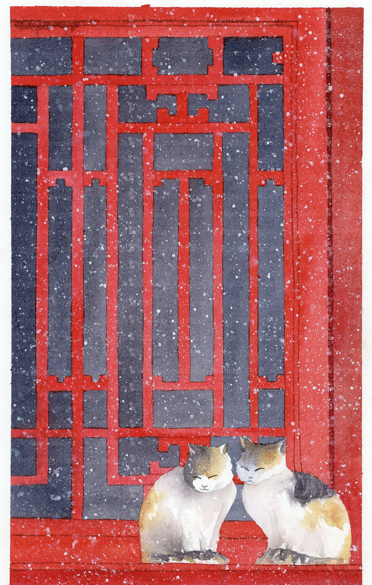 故宫红墙与雪,太美了.