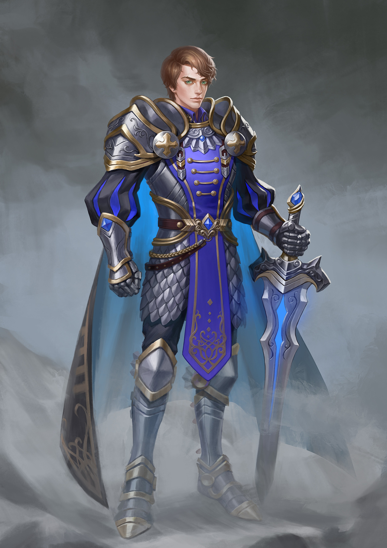 角色立绘|插画|游戏原画|akirazhj - 原创作品 - 站酷 (zcool)