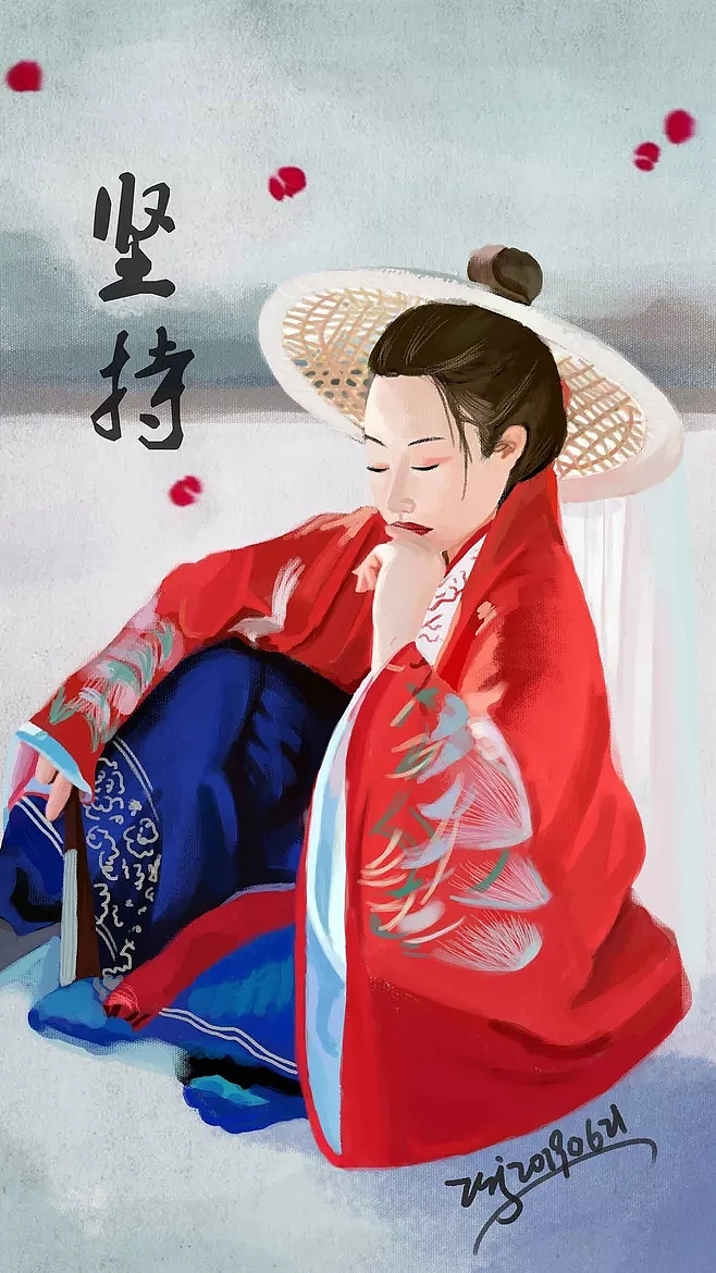 人物插画（图ZMjE0MDA1MDA4） - 创作习作 - 站酷设计师壹拾伍92原创素材 - 站酷ZCOOL